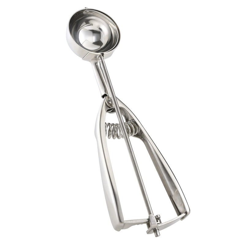 Solula 18/8 Stainless Steel Scoop, 2.3 Tablespoon Cupcake Muffin Batter Dispenser - Image 1